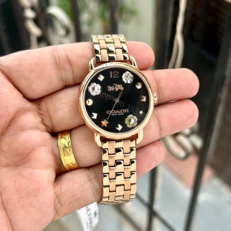 Coach Delancey Rose Gold 36mm Stainless Steel Quartz — view 1