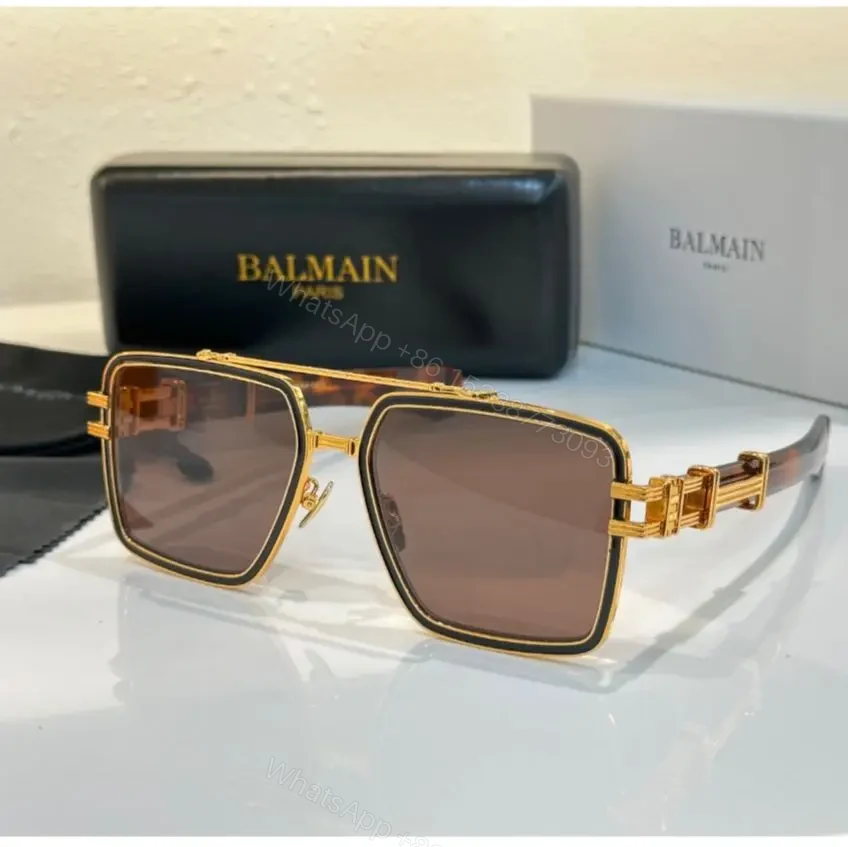 Balmain Leopard Sunglasses – UV Protected – One Size — view 1
