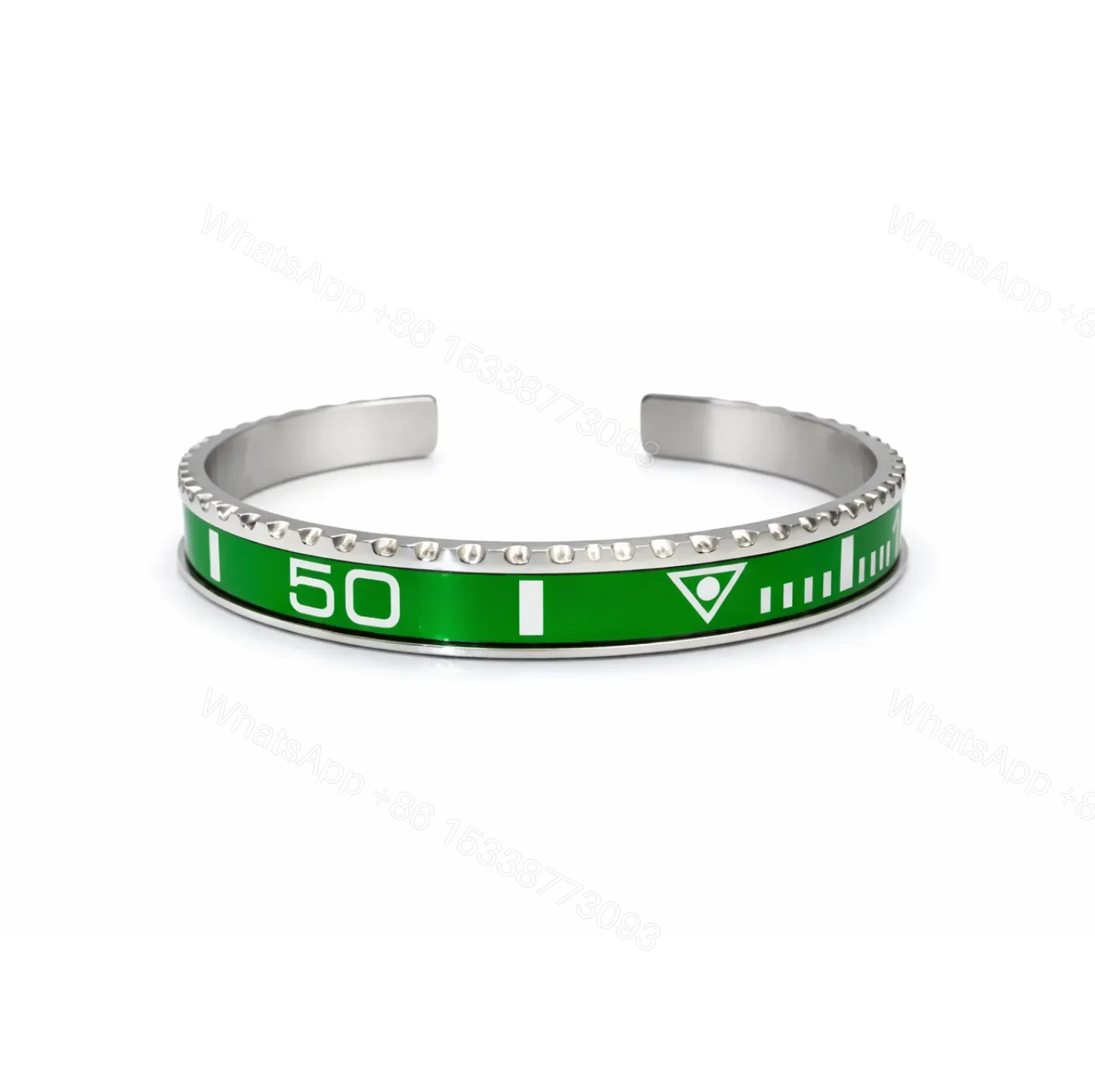 Hulk Green Submariner Titanium Steel Bracelet — view 1