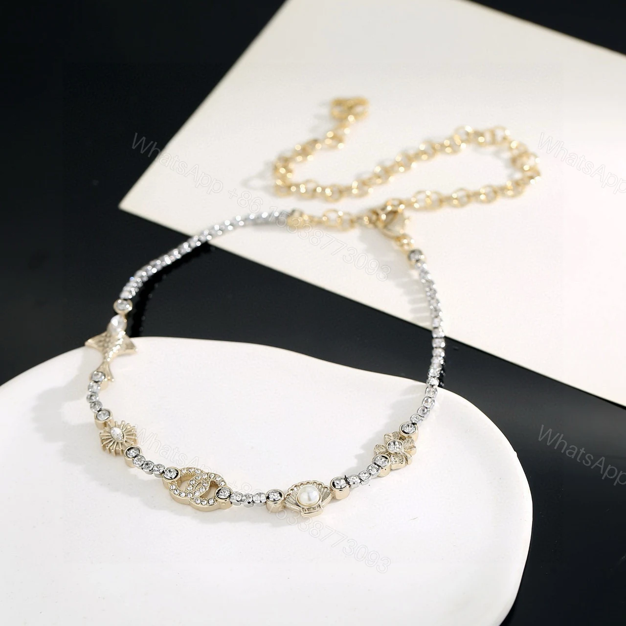 Chanel高仿短項鍊星星魚元素女款潮流風格飾品推薦 — view 1