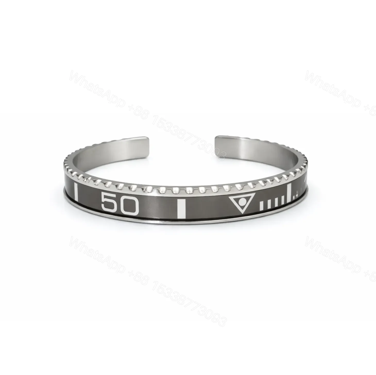Silver Yacht-Master Titanium Steel Bracelet — view 1