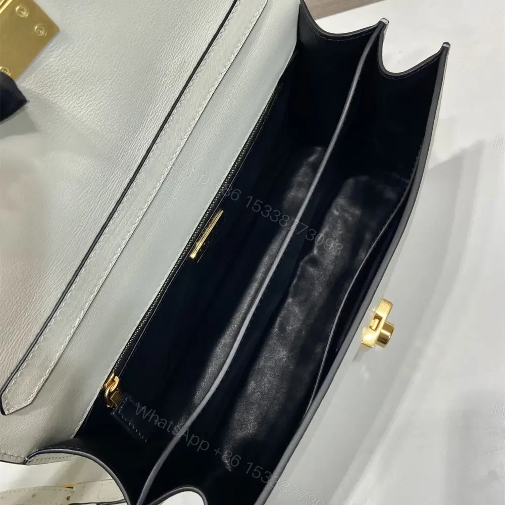 View 7 of 高仿Prada*SoftSound系列1BN023斜挎包白色中號免檢版