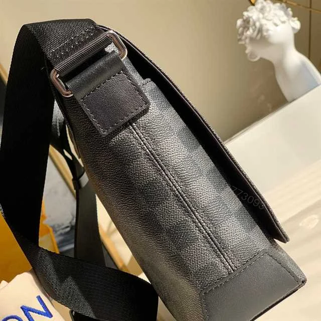 View 8 of LOUIS VUITTON DISTRICT PM DAMIER GRAPHITE CANVAS N40349