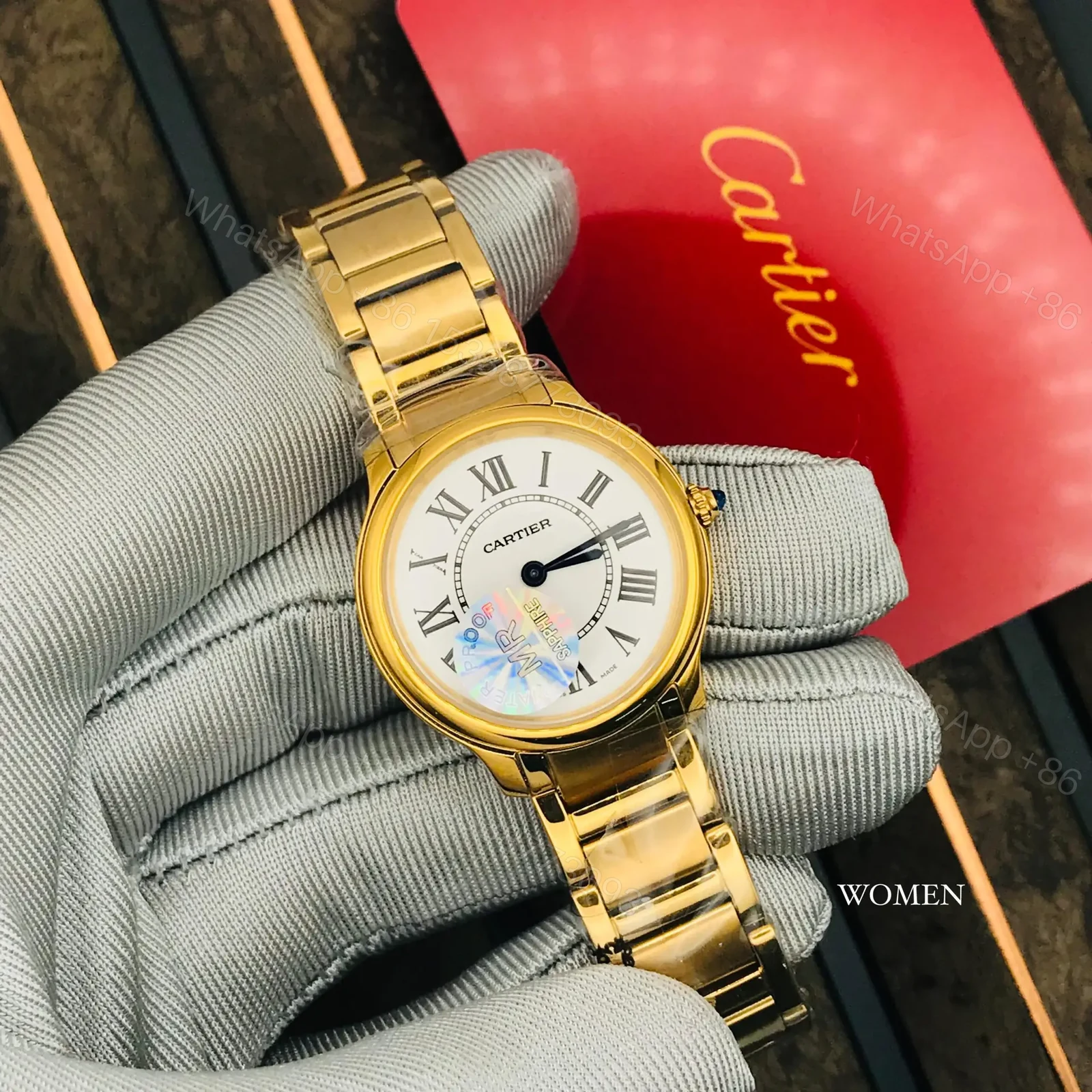 Cartier Gold Stainless Steel — view 1