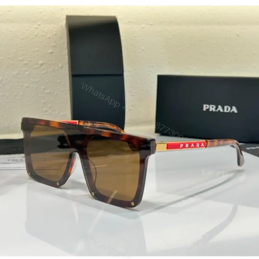 Prada Brown Sunglass UV Protected One Size — view 1