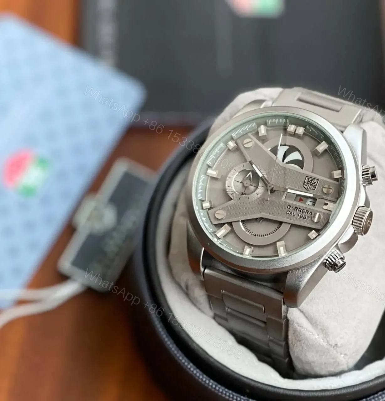Tag Heuer CR7 Working Chronograph Watch — view 1