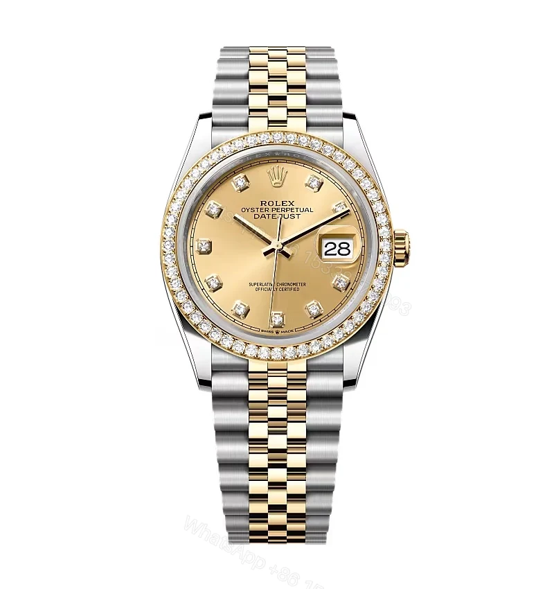 Rolex Datejust Champagne Diamond Dial 126283RBR-0003 36 mm — view 1