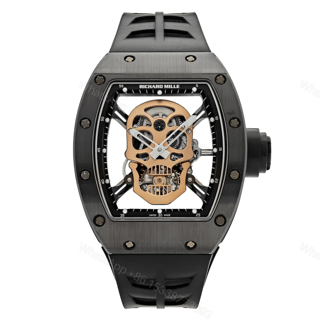 Richard Mille RM052 Skull Black Replica — view 1