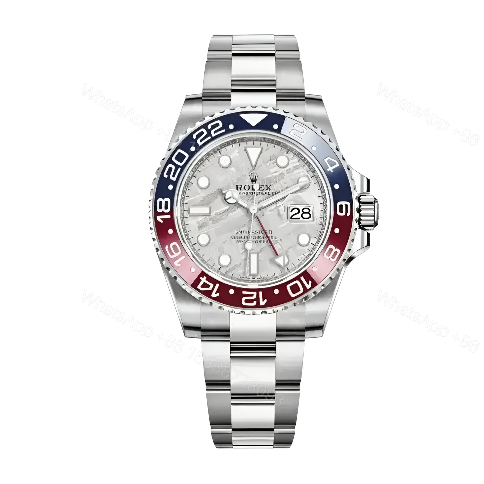 Rolex Gmt Master II White Dial Replica — view 1