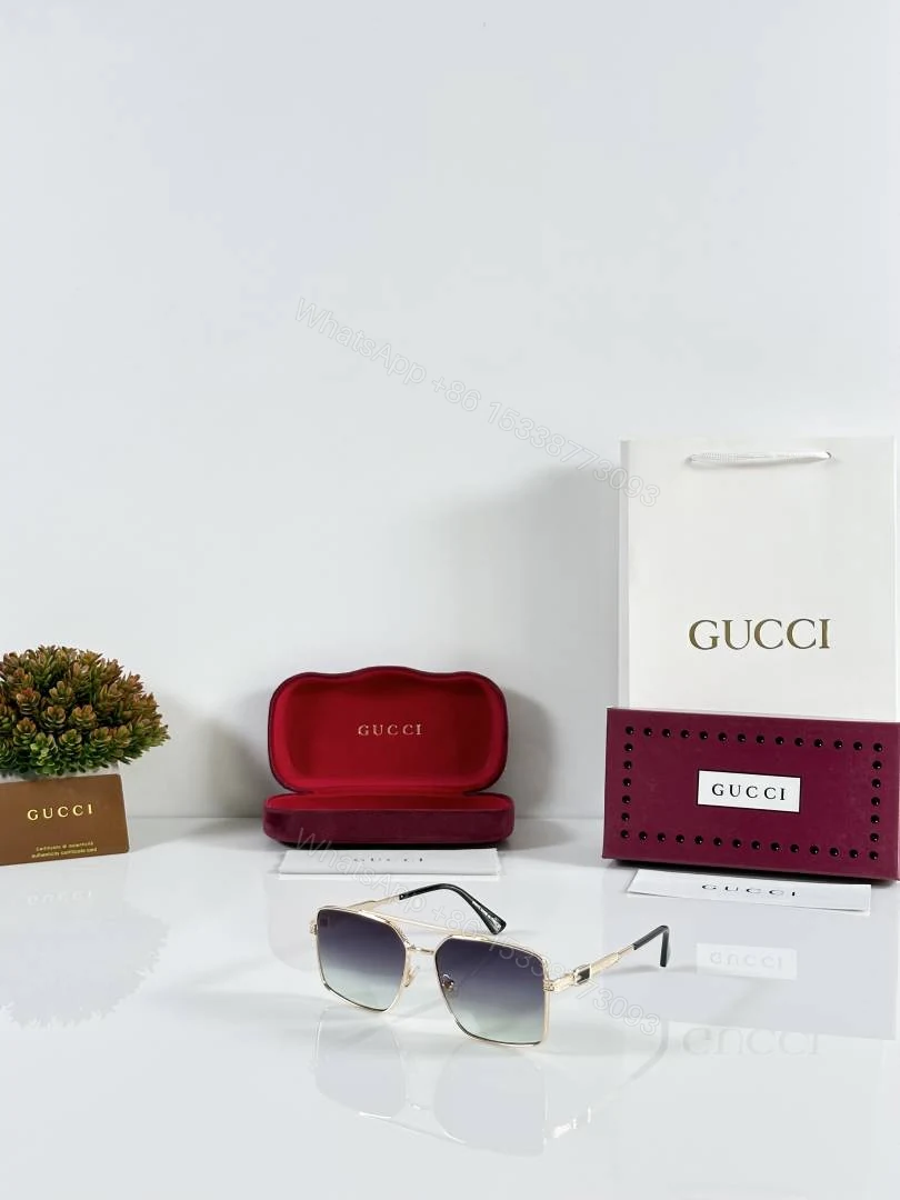 First Copy Gucci GG0087 Sunglasses Green — view 1