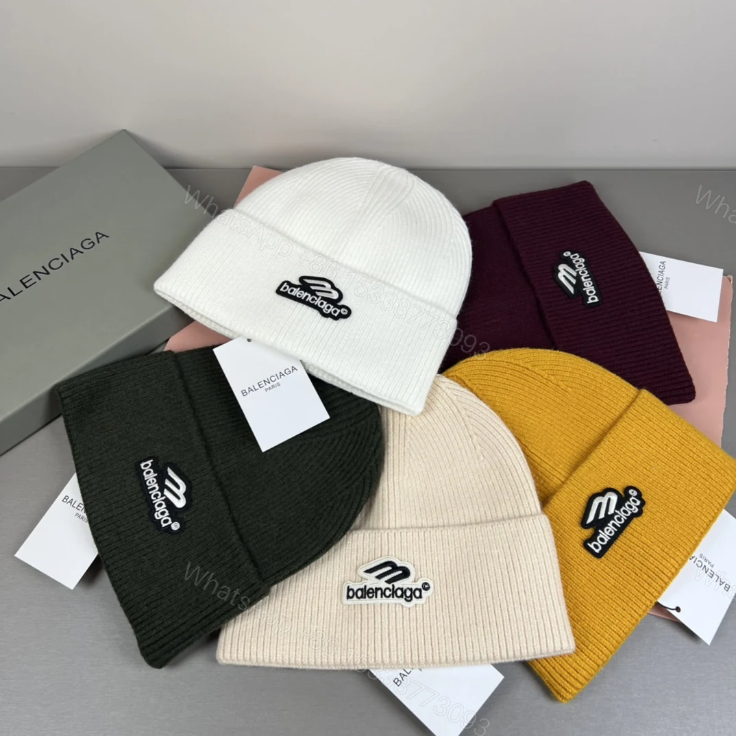 BALENCIAGA A貨 男女款 針織毛帽 LOGO保暖帽 潮流毛帽 — view 1