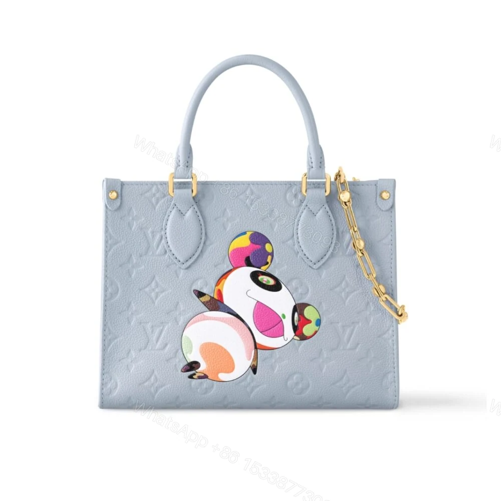 Louis Vuitton X Tm Onthego PM Chain Washed Blue 25Cm M13836 — view 1