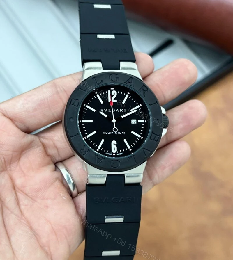 Bvlgari Diagono Titanium Black Dial Quartz 40mm — view 1