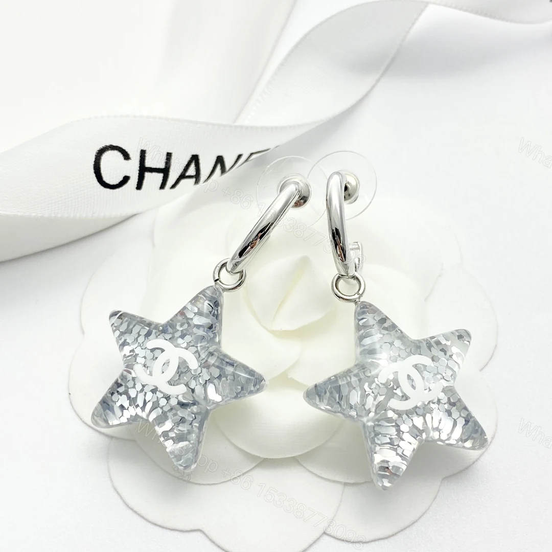 Chanel A貨 女款星星耳環 閃耀設計個性時尚款 — view 1