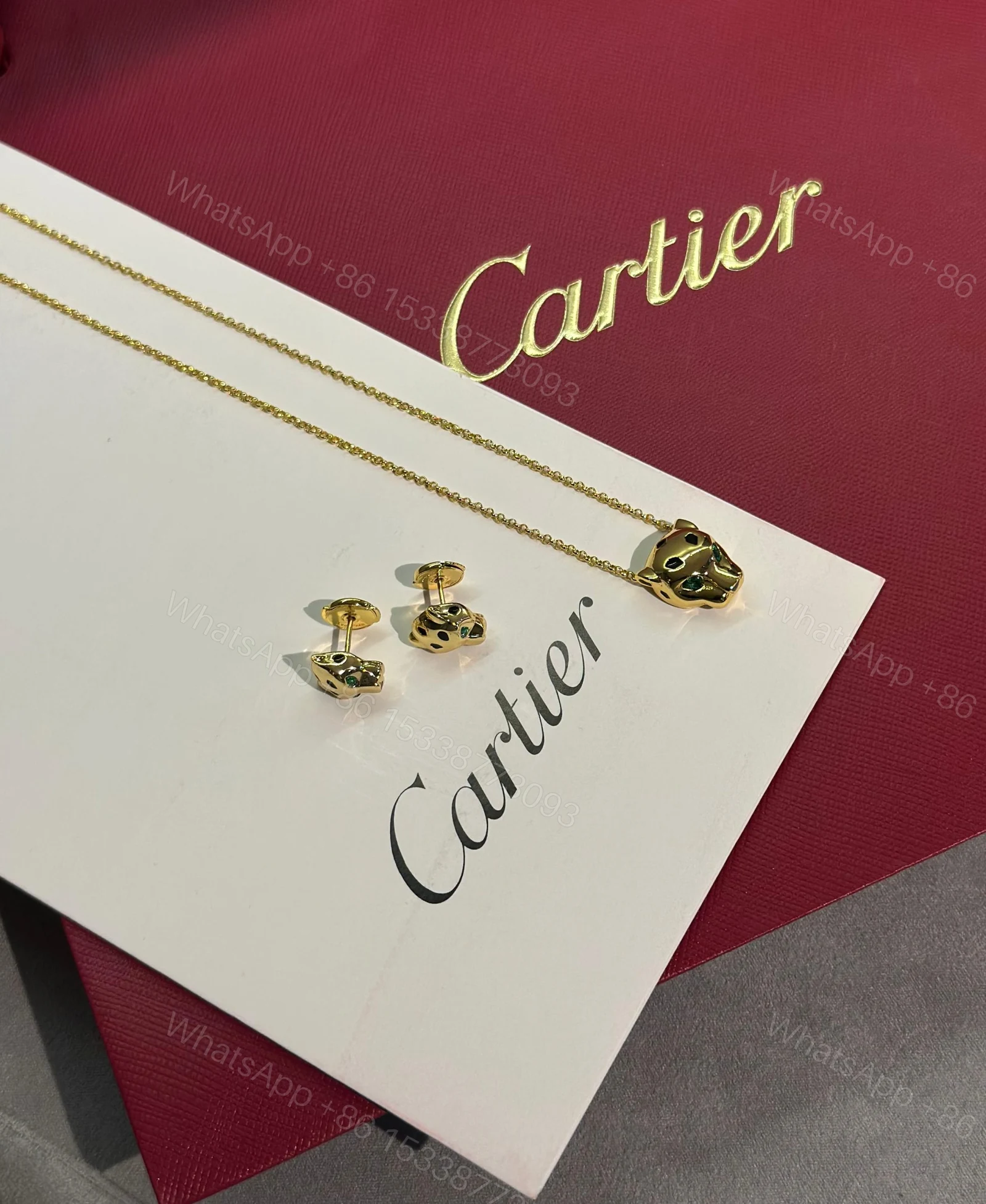 Cartier Panthere de Cartier Necklace — view 1