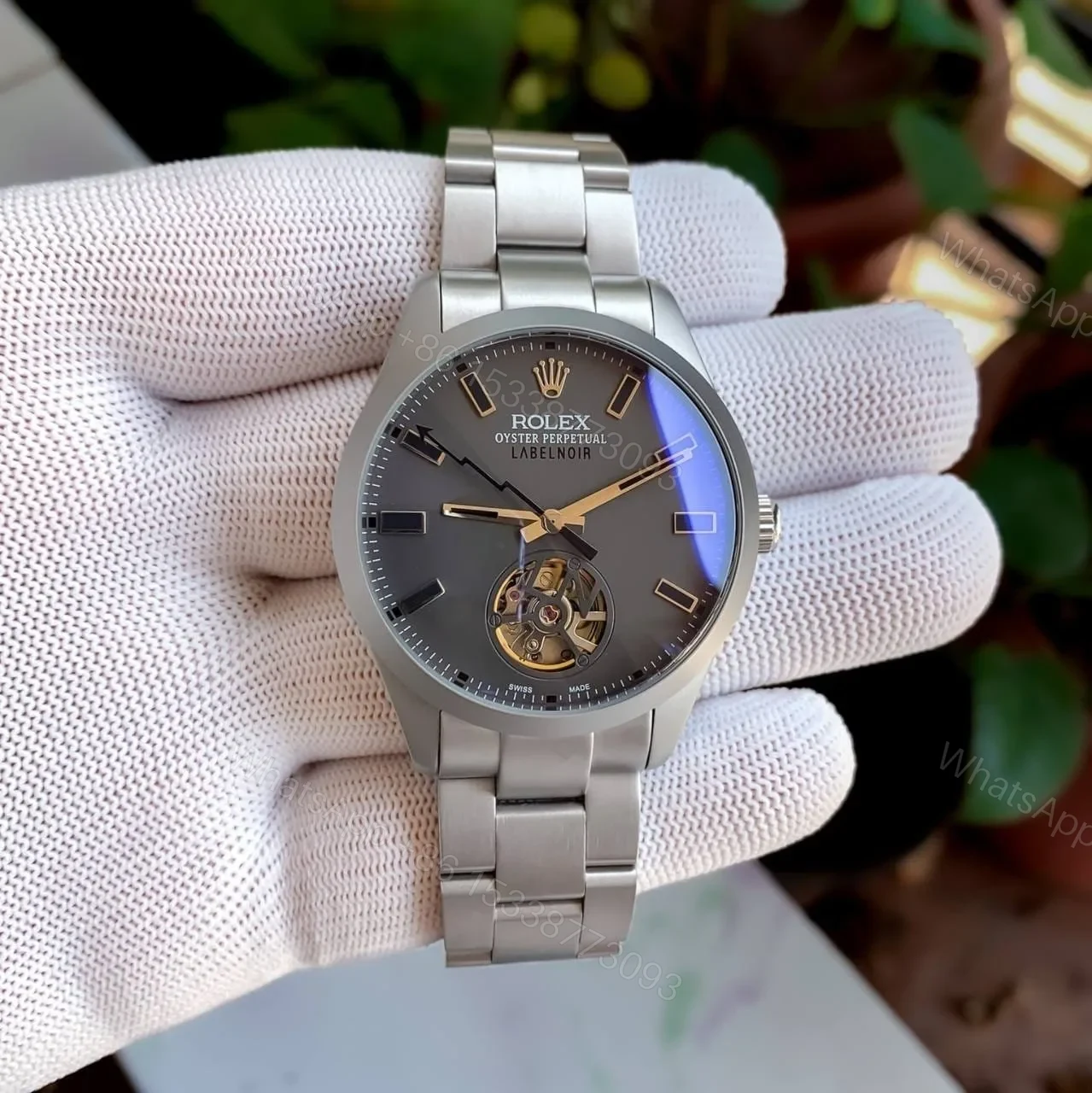 ROLEX LABEL NOIR MILGAUSS — view 1