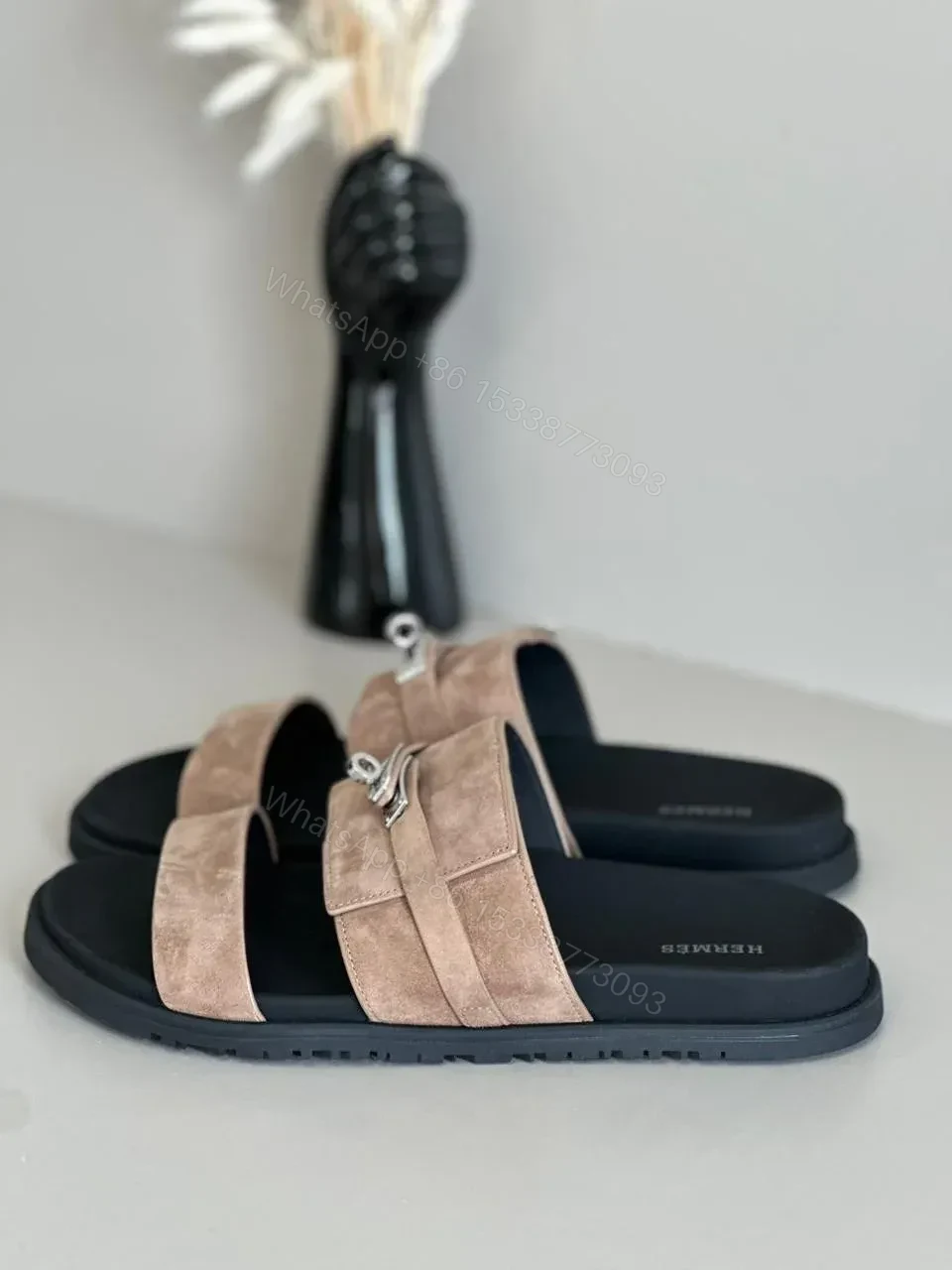 hermes men slides — view 1