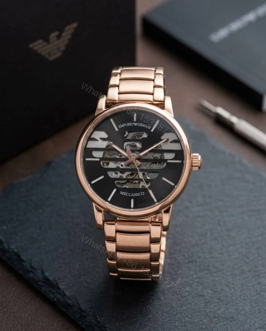 First Copy Emporio Armani Meccanico Eagle Luxury Men’s Watch — view 1