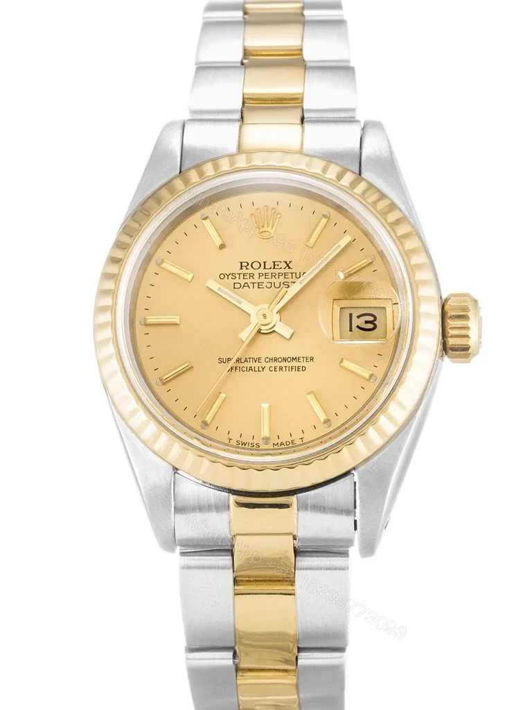 Replica Rolex Lady-Datejust Champagne Dial 69173 26 mm — view 1