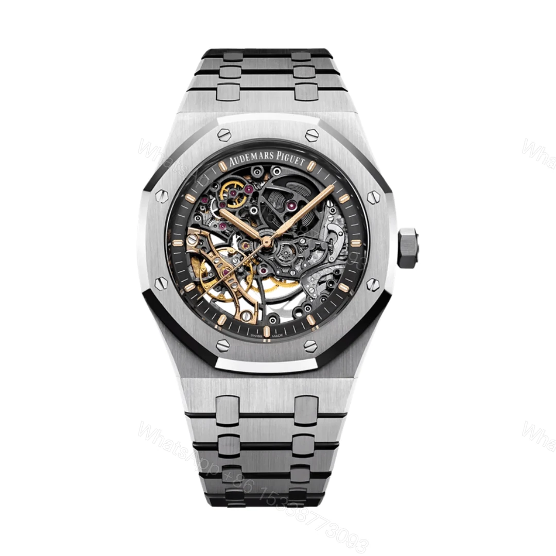 Audemars Piguet Royal Oak Openworked Double Balance Steel Replica — view 1