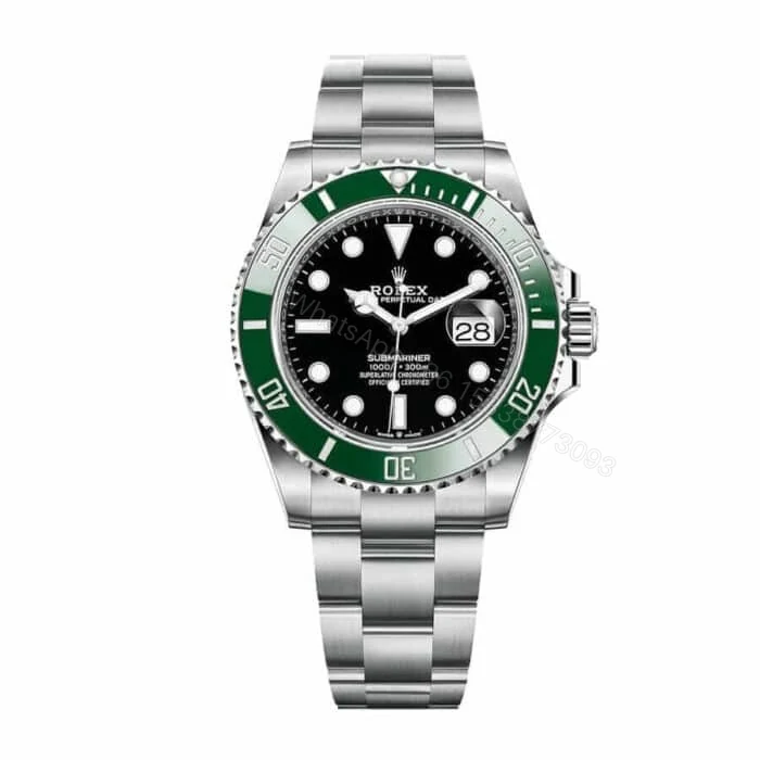 Rolex Submariner 126610LV Super Clone : 41mm Green Bezel Black Dial — view 2