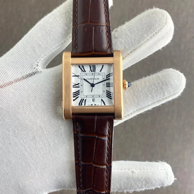 Cartier Tank Normale Rose Gold 33MM Quartz — view 1