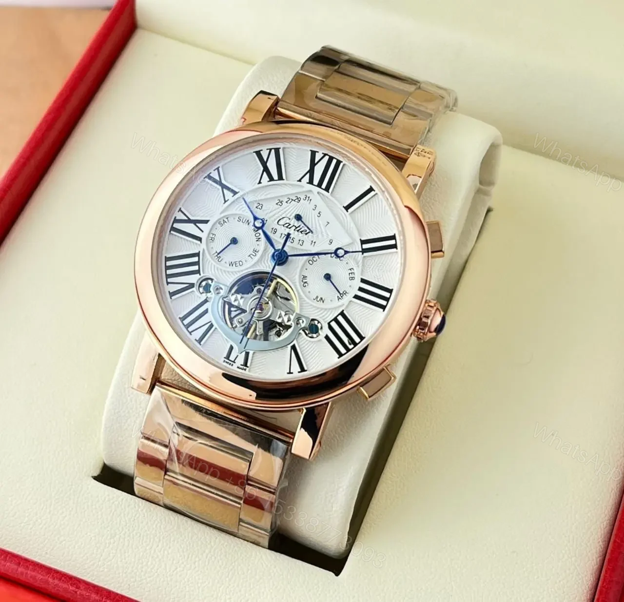 Cartier Tourbillon Automatic Rose Gold — view 2