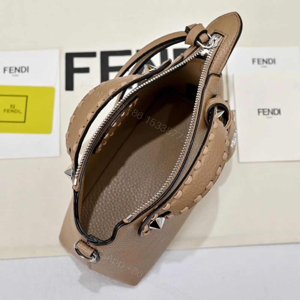 View 5 of FENDI BY THE WAY SELLERIA MEDIUM BEIGE 20CM 8BL155ASU2F0EMR
