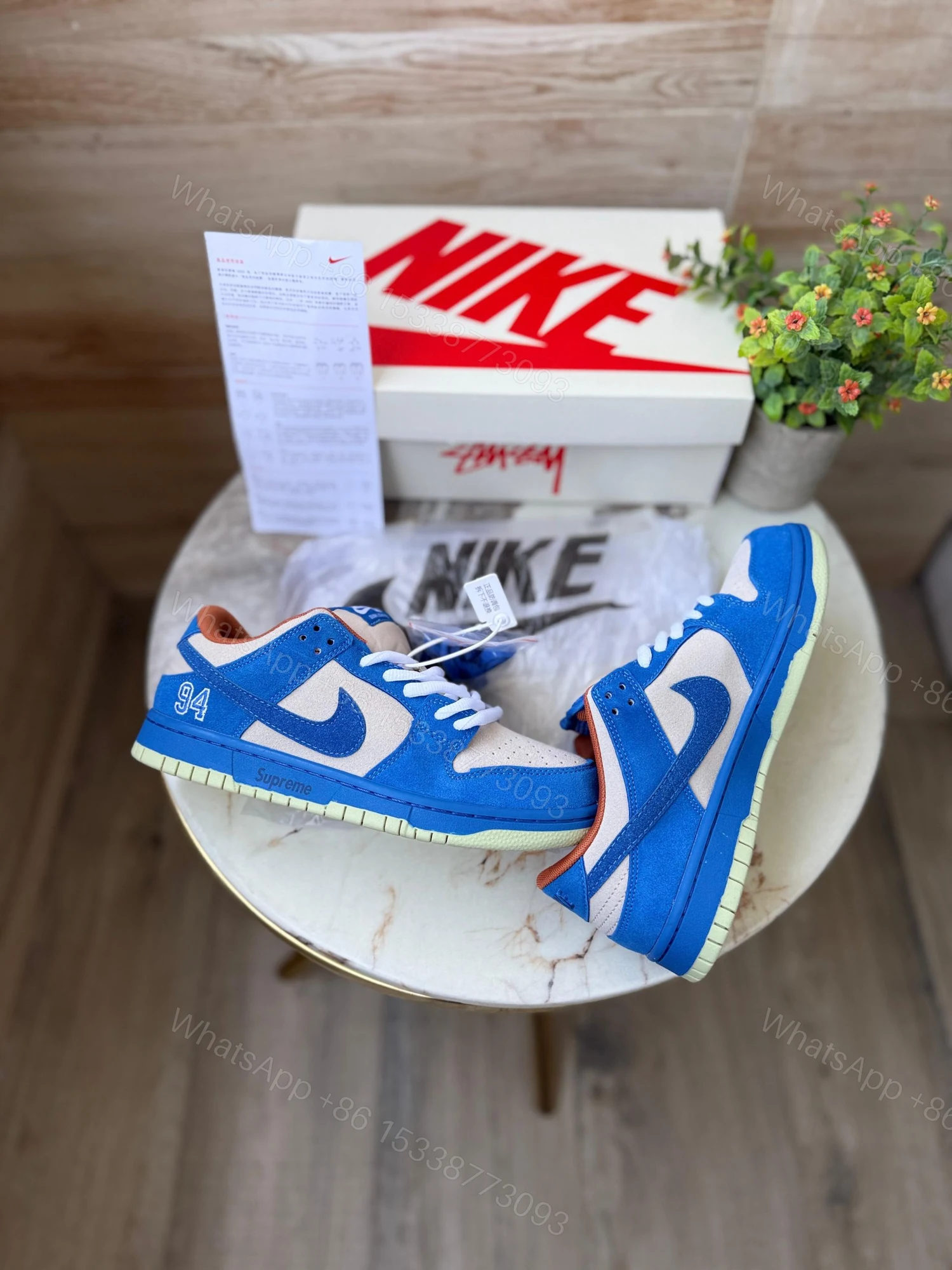 View 6 of First Copy Nike SB Dunk Supreme 94 Blue 2025