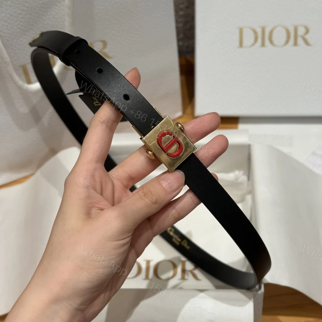 Dior一比一男女款CD滿版黑灰老花皮帶霧面扣頭潮流百搭個性設計款 — view 1