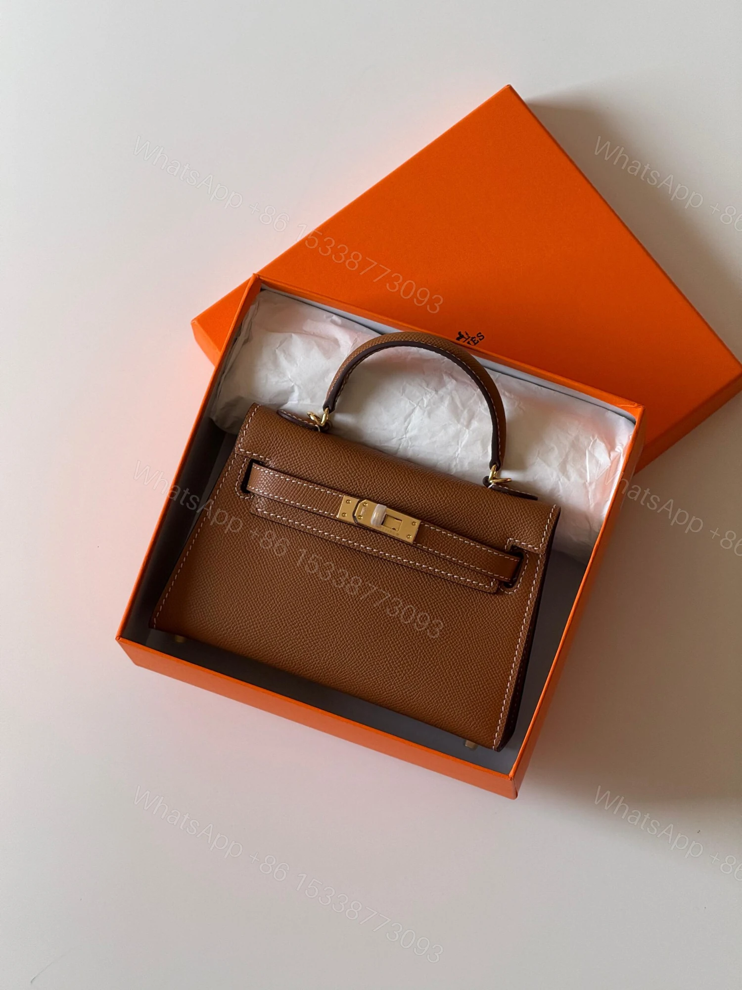 Hermès Mini Kelly Sellier 19 cm Bag — view 1
