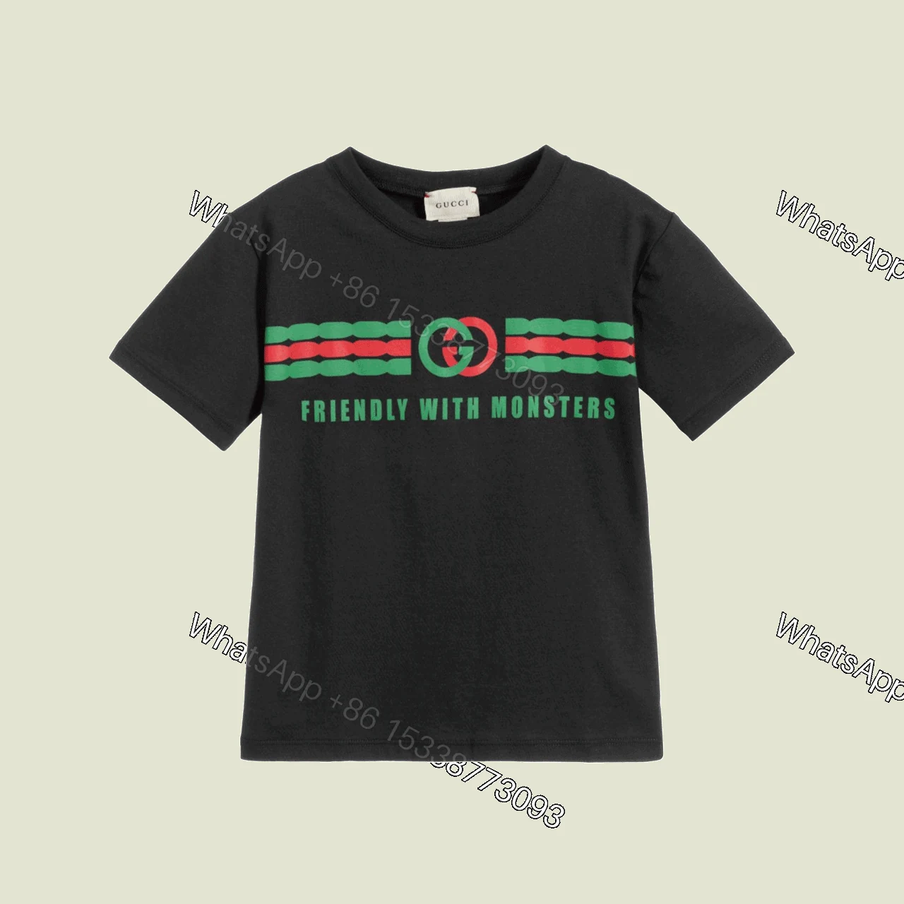 GUCCI FRIENDLY WITH MONSTERS TSHIRT – GC91 — view 1