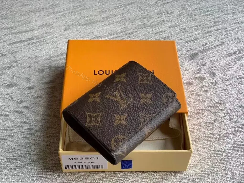 Louis Vuitton Monogram Compact Wallet – Leather Trim, Durable, All-Occasion — view 1