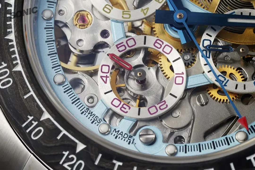 View 5 of Rolex Daytona Skeleton Replica 40mm Oyster Bracelet Ultimate Edition 116500LN-0002