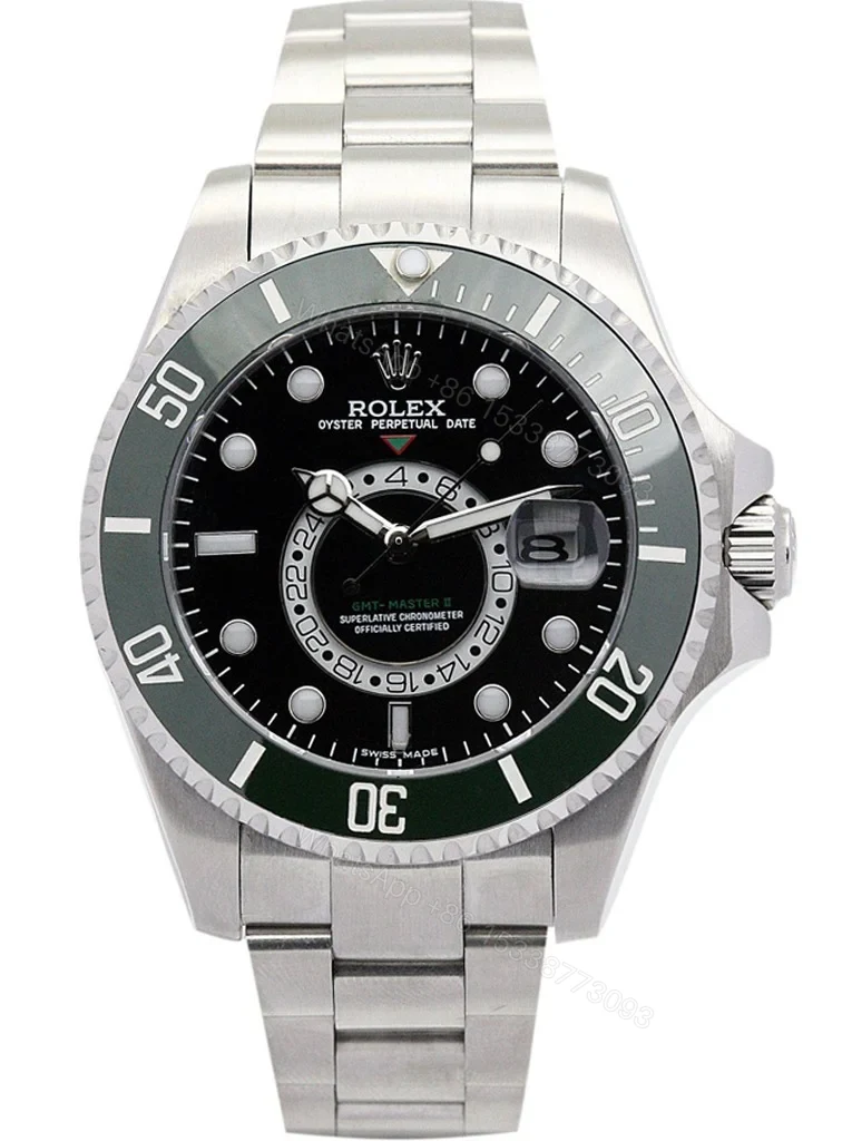 Replica Rolex GMT-Master Black Dial 16720-4 — view 1