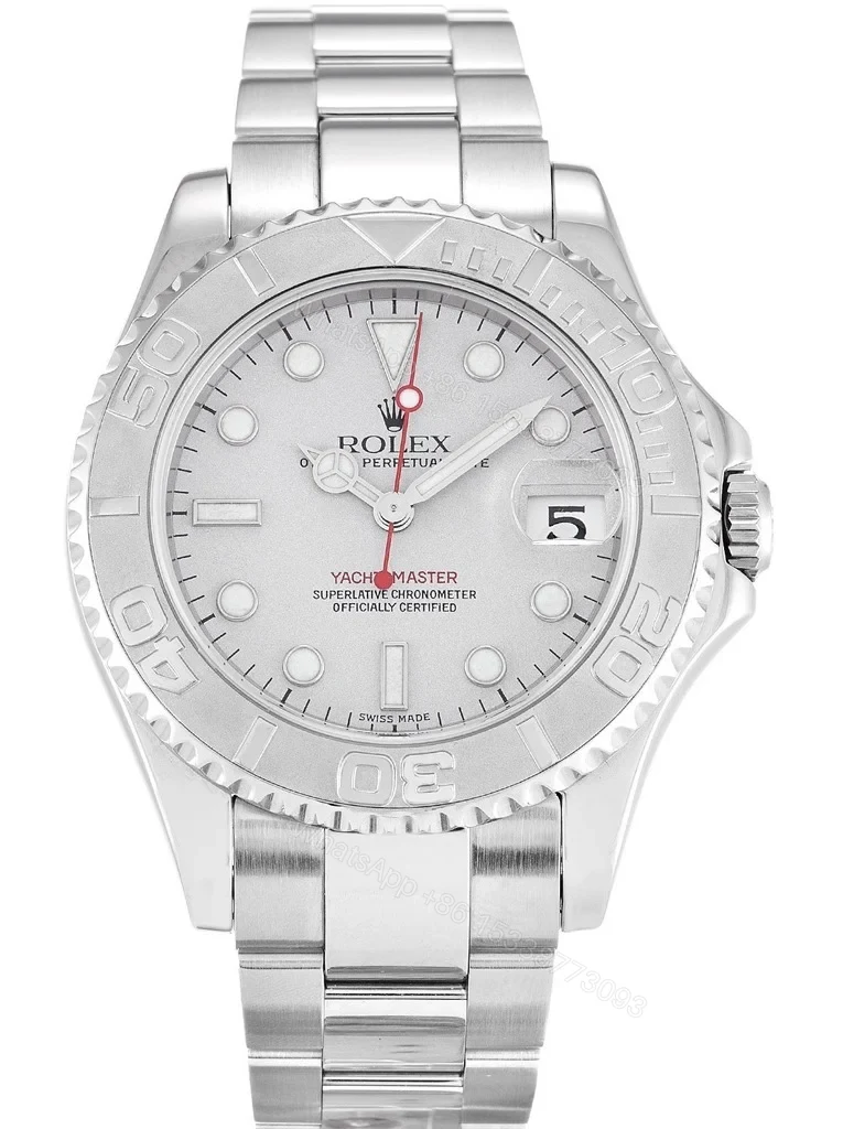 Replica Rolex Yacht-Master White Dial 168622 — view 1