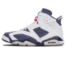 Nike Mens Air Jordan 6 Retro "Olympic" 384664-130 — view 2