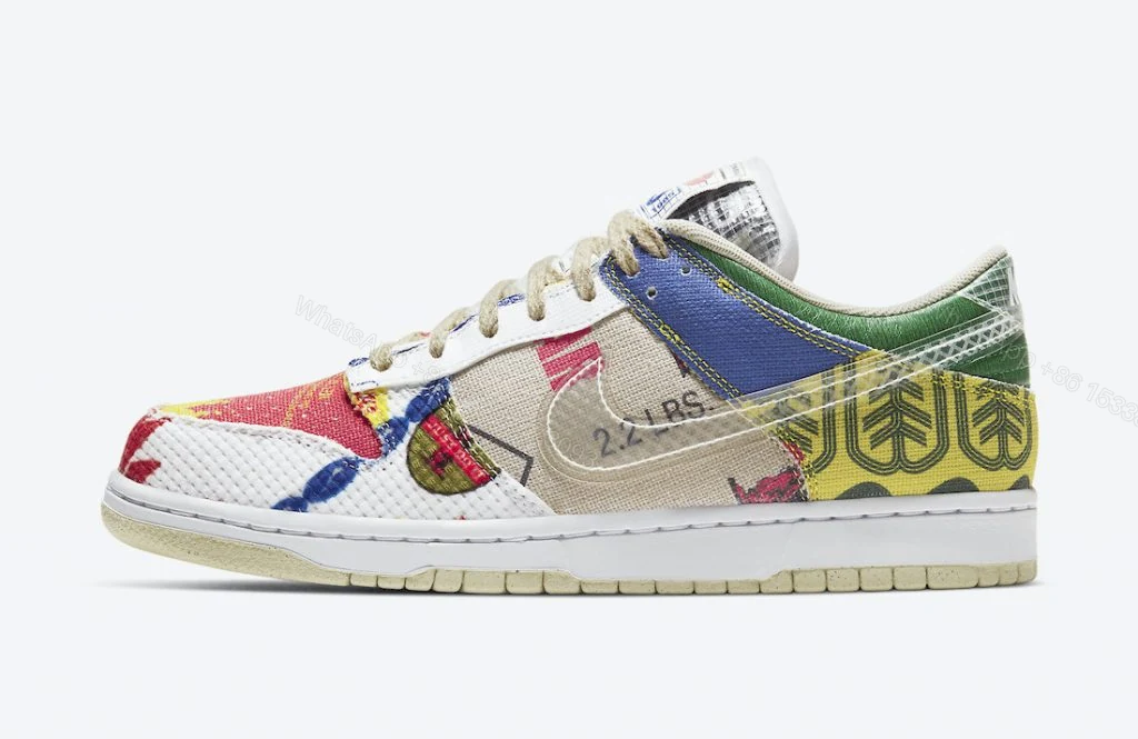 Nike Dunk Low SP City Market DA6125-900 — view 2