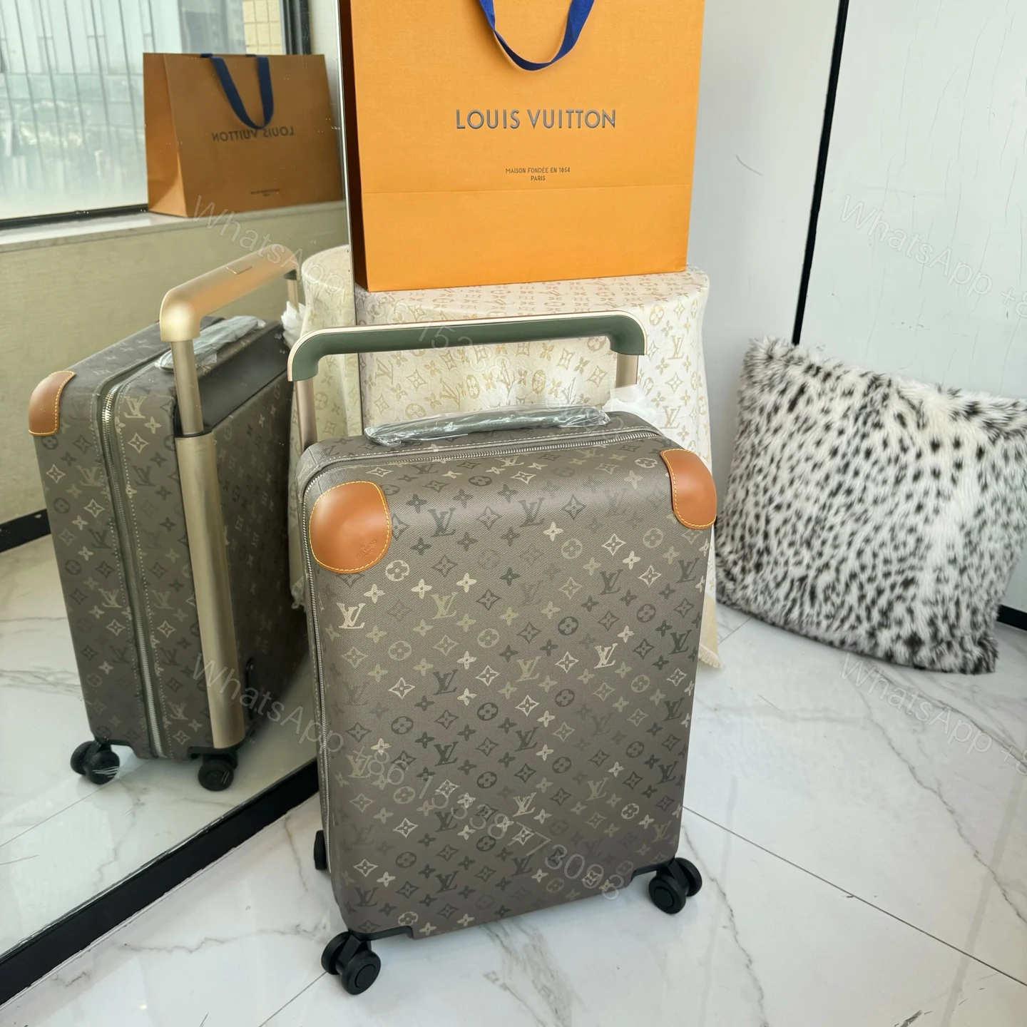 LV 高仿 Horizon Monogram 行李箱 登機旅行箱 — view 1