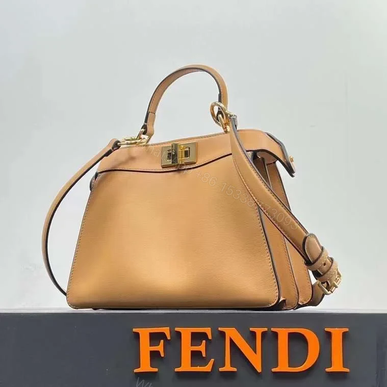 Fendi Peekaboo Mini Beige — view 1