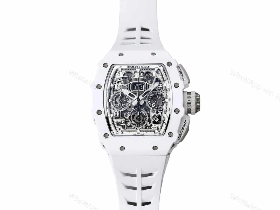 Richard Mille RM11-03 Titanium White Super Clone — view 1