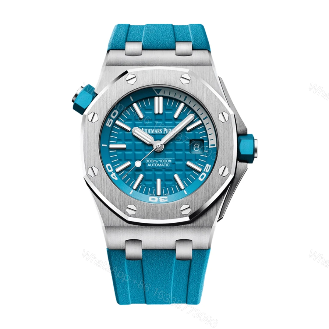 Audemars Piguet Offshore Diver Light Blue Replica — view 1