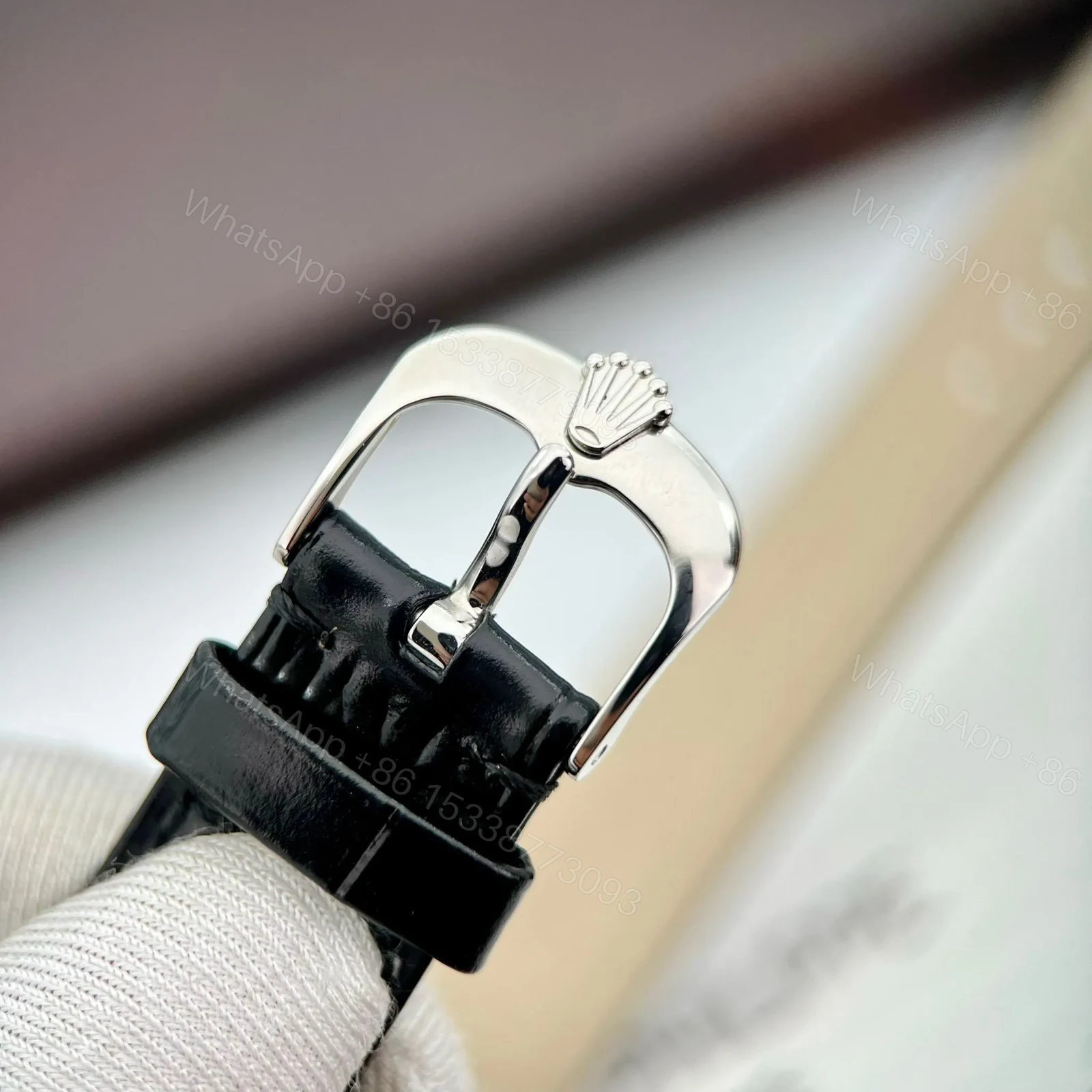 View 5 of Superclone Rolex Cellini Black Dial REP016790