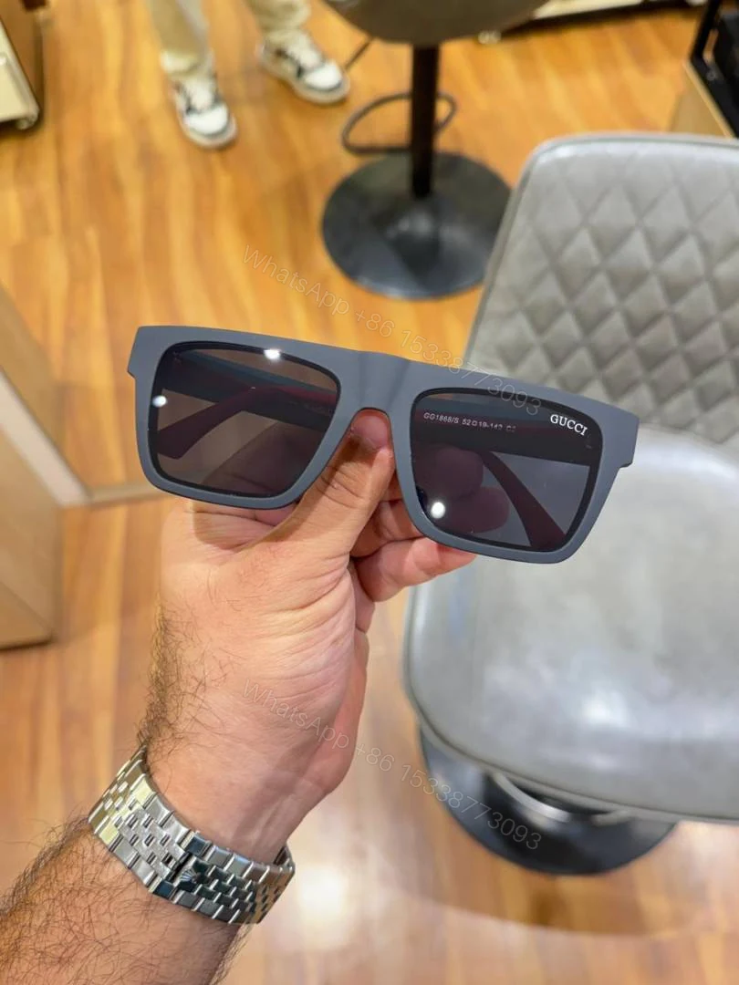 First Copy Gucci 1868 Matte Black Sunglasse — view 1