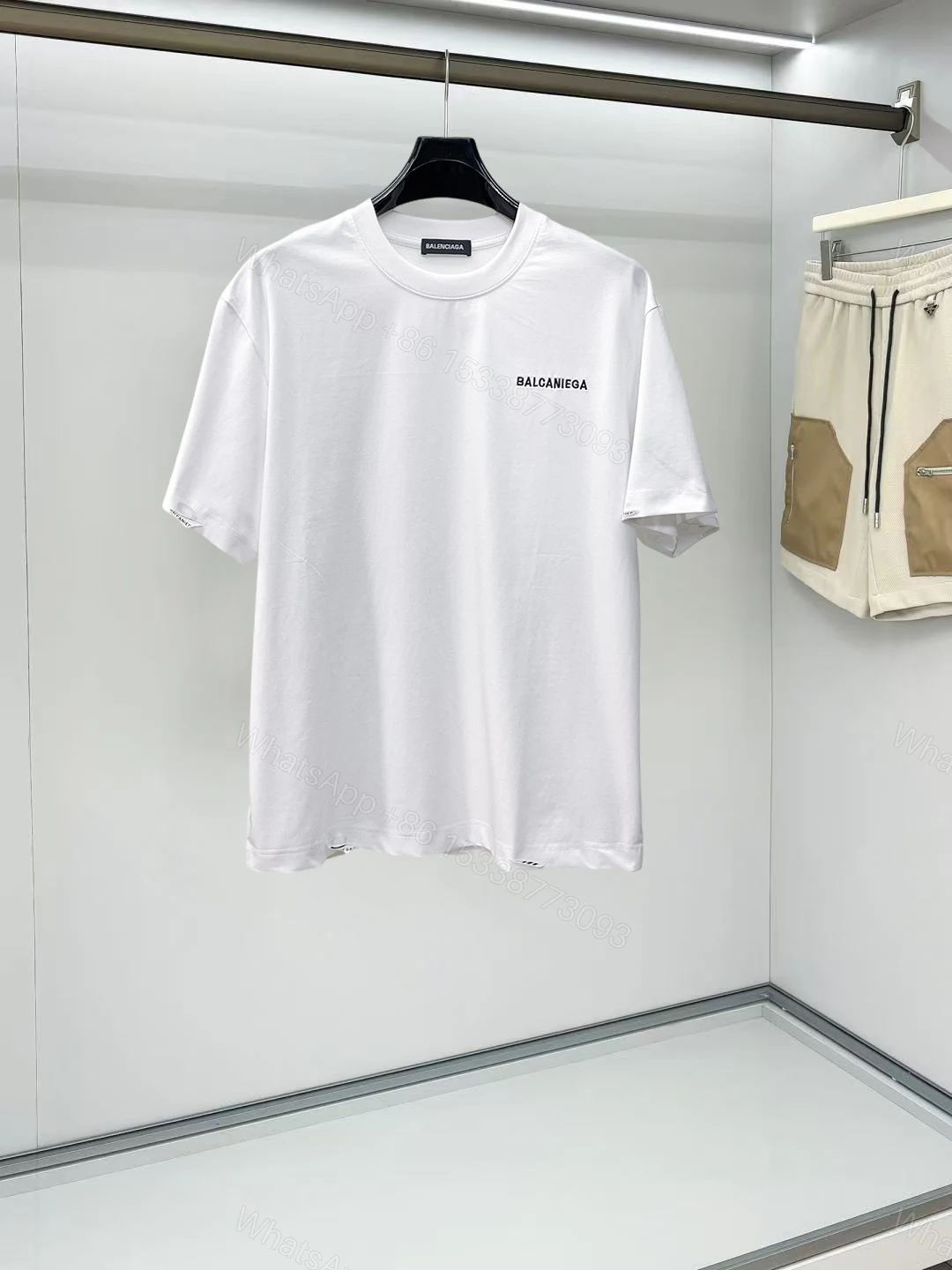 Balenciaga A貨 男款 字母印花短袖T恤 百搭休閒款 — view 1