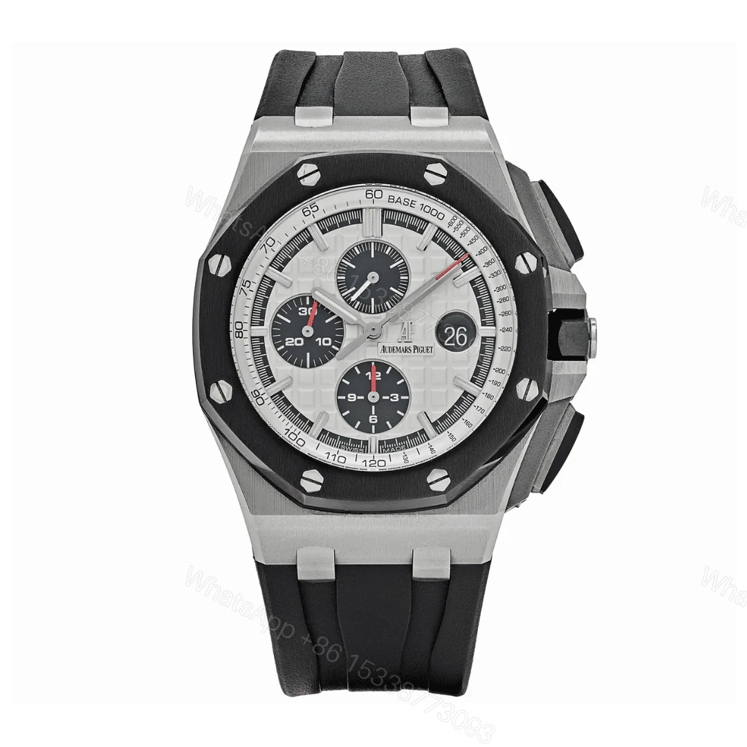 Audemars Piguet Royal Oak Offshore White Dial Replica — view 1