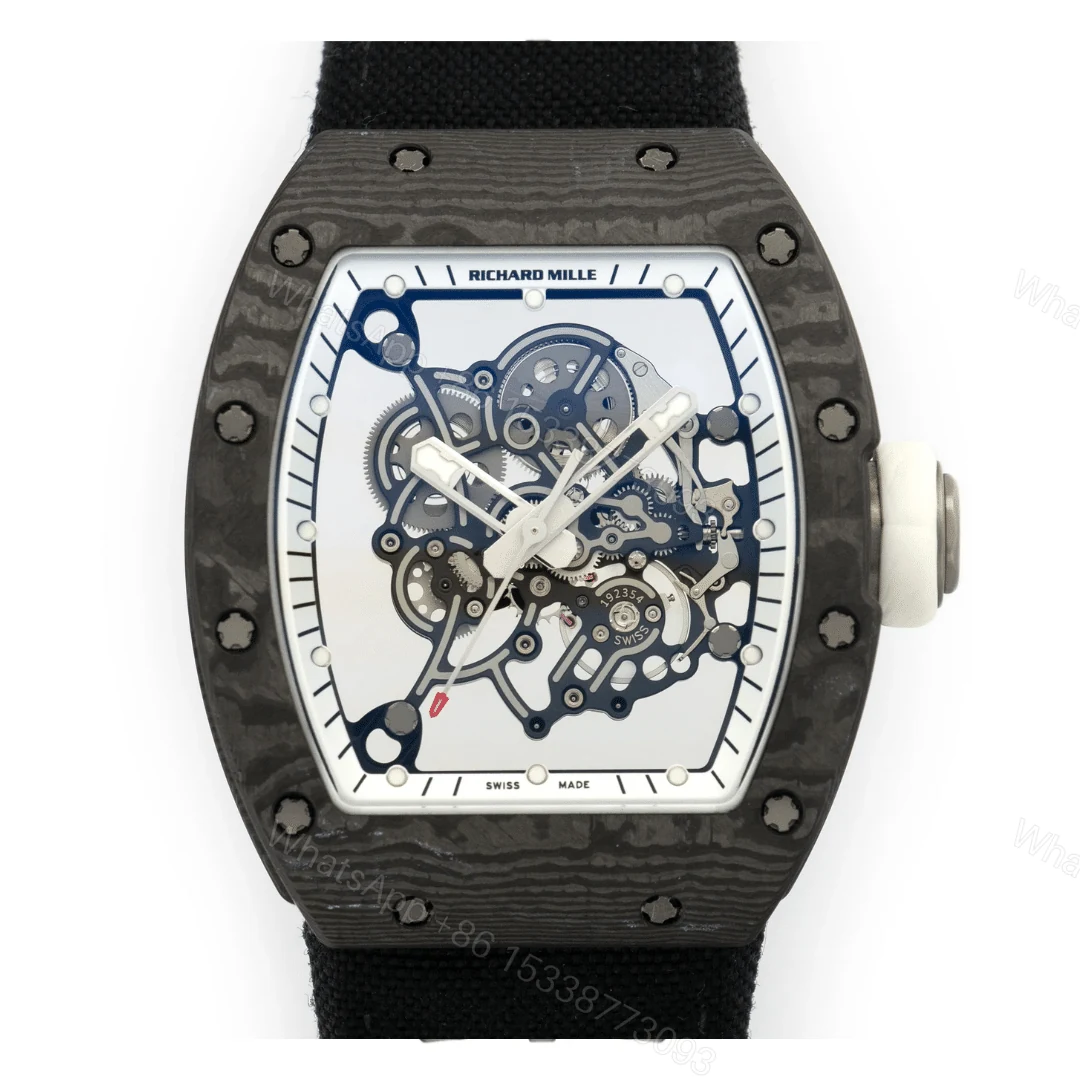 Richard Mille RM055 Black White Replica — view 1