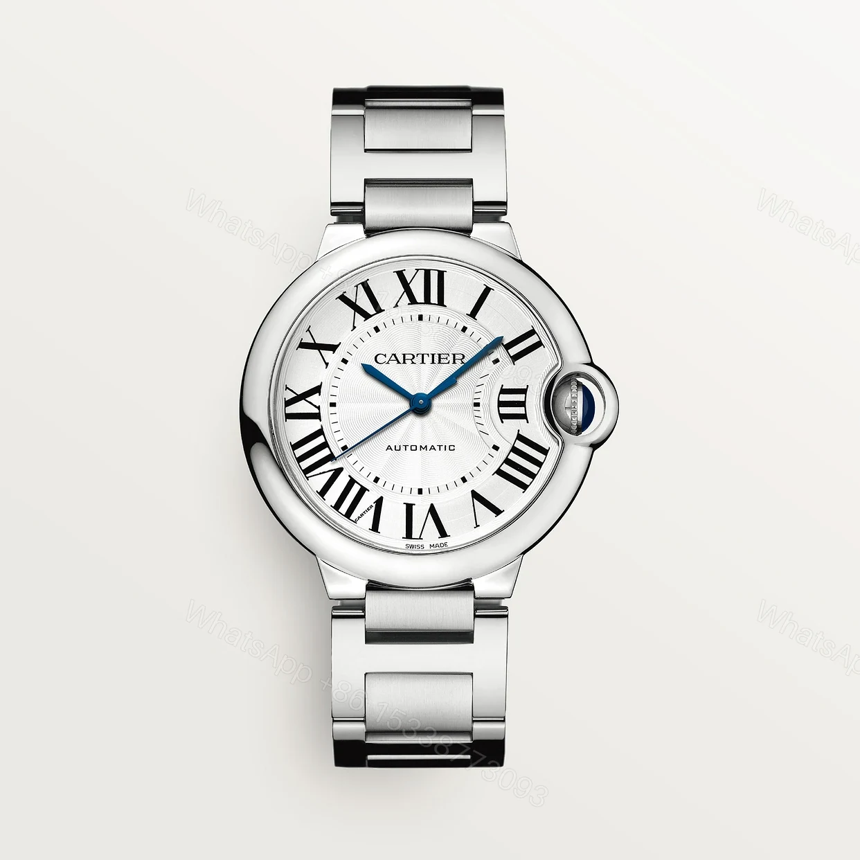 Ballon Bleu De Cartier GM Replica Silver Dial — view 1