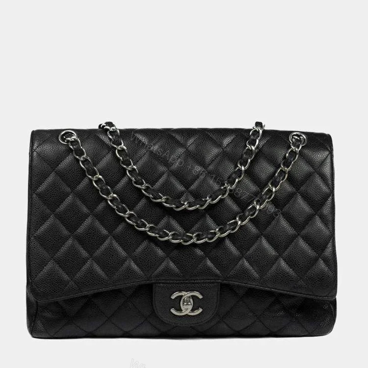 CHANEL Leather Maxi Classic Flap Bag — view 1