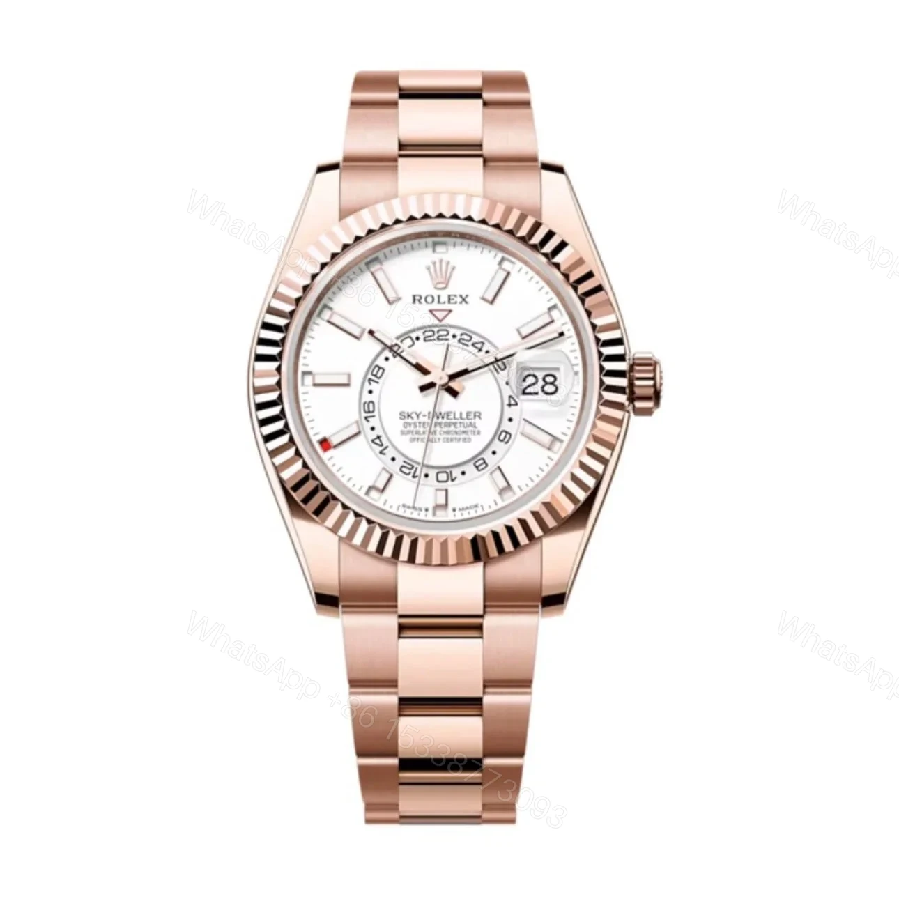 Superclone Rolex Sky-Dweller Intense white Dial 336935 — view 1